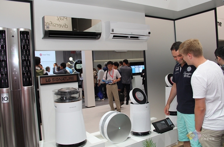 科幻視覺效果！LG IFA展未來派空氣凈化器 