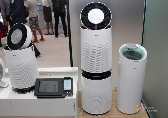 科幻視覺效果！LG IFA展未來派空氣凈化器 